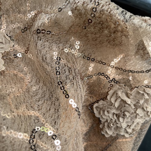 Coffe coloured lace - coffe, 4