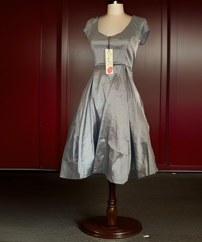 Silver grey lindy bop swing - lindy,