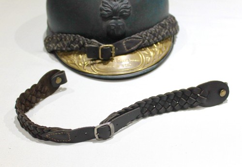 Jugular braided officer helmet - braided,