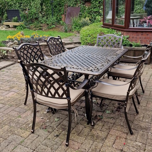 Vintage garden dining set - garden,