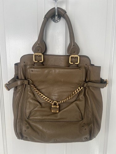 Chloé chain brown paddington - chain,