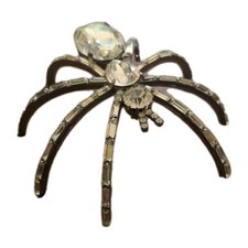 Vintage Butler & Wilson Iconic Large Spider Shoulder Brooch Pin - Boxed