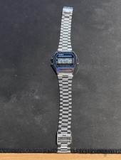 Casio A168 Stainless Steel Digital Watch - Illuminator Retro Classic Unisex