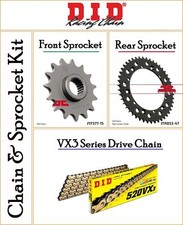 Yamaha TT 600 RE 2004 [DID Gold VX3 Series Motorcycle Chain and Sprocket Kit]