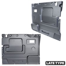 Front Door Card Panel upgrade kit for Land Rover Classic Defender Interior Late 