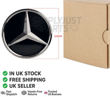 MERCEDES BENZ CHROME FRONT GRILL BADGE FITS A B & C CLASS W177 W118 W205 W247