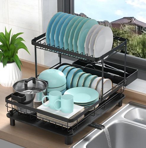 Dish drainer rack - dish,