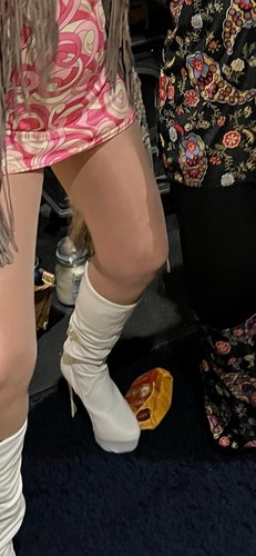 White boots size abba - white,