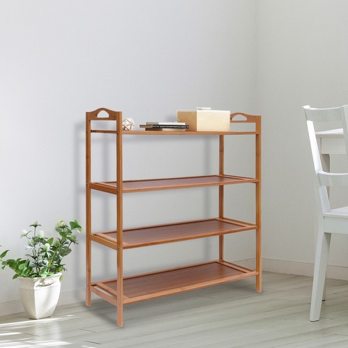 Tier bamboo shoe rack - tier,