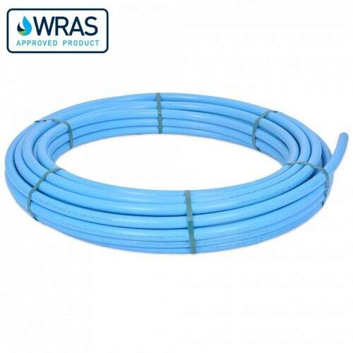 Mdpe blue pipe - meter, coil