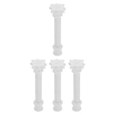  4 Pcs Roman Column Decoration