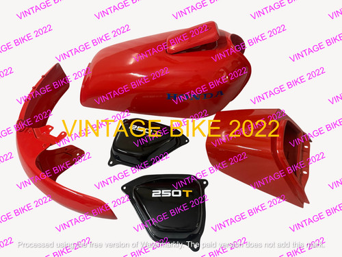 Honda 250 1976 79 red - 250, -79