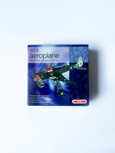 Vintage meccano aeroplane - vintage,