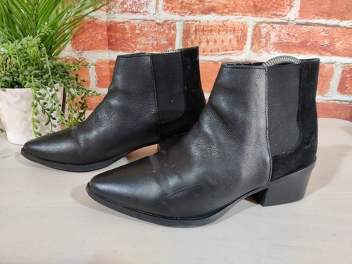 Zara black chelsea boots - zara,