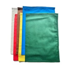 3 Heavy Duty STRONG Coin Cash Money Deposit Bag Bank Retail Cotton Cloth Bags