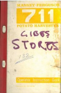 Massey ferguson mf711 - ferguson, potato