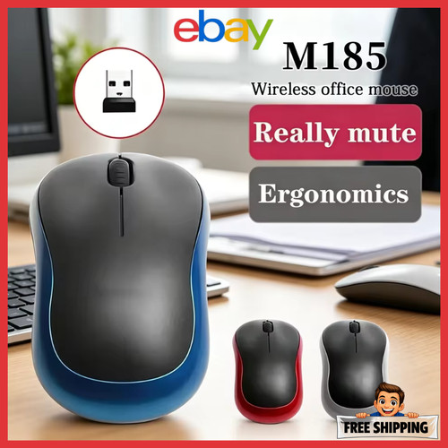 Logitech m185 wireless optical - logitech,
