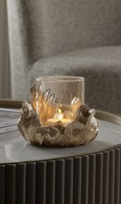 Next Silver Floral Hurricane