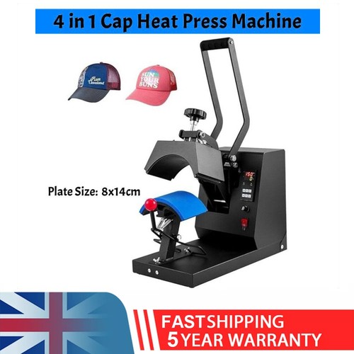 Cap heat press machine 8x14cm - heat,