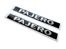 Decals Pajero Rear Tailgate -