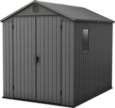 Keter Darwin Shed 6x8ft, Grey
