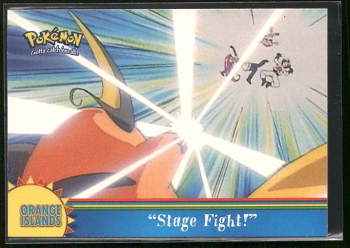 Pokemon topps stage fight - pokemon,