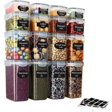 16x Airtight Food Storage