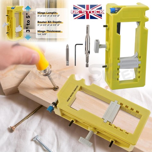 Door hinge routing - jig, stable
