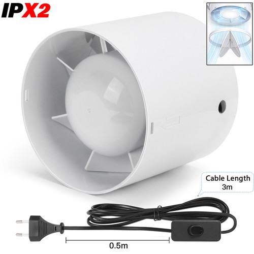Inline duct extractor fan - duct,