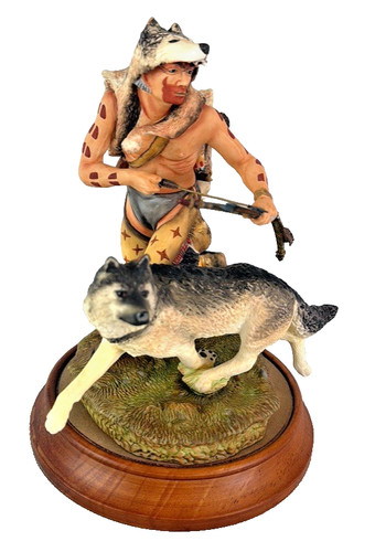 Franklin mint wolf - mint, by