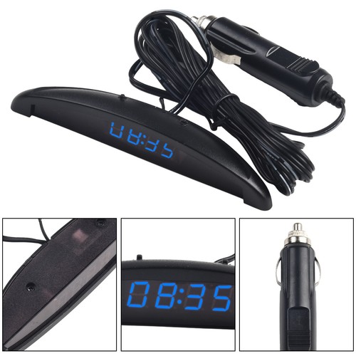 12v digital led alarm auto - 12v,