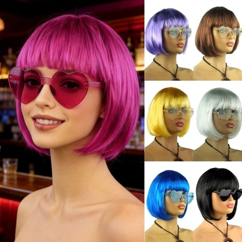 Cosplay short hair bob - short,