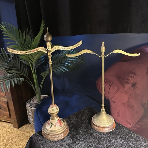 Vintage brass balance scales - vintage,