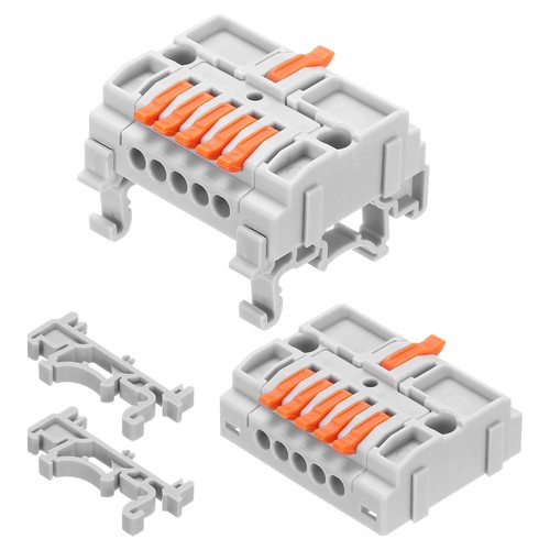4pcs din rail press quick - 4pcs,