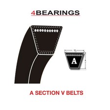 V BELT A SECTION SIZES A78 -