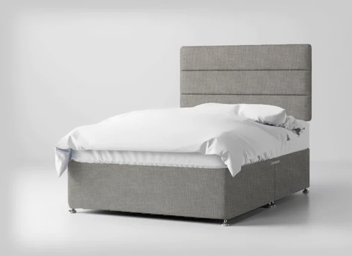 Grey divan bed - divan, set