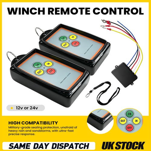 Winch remote handset wireless - winch,