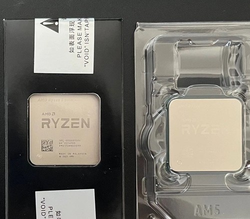Amd ryzen 5500x3d cpu - 5,