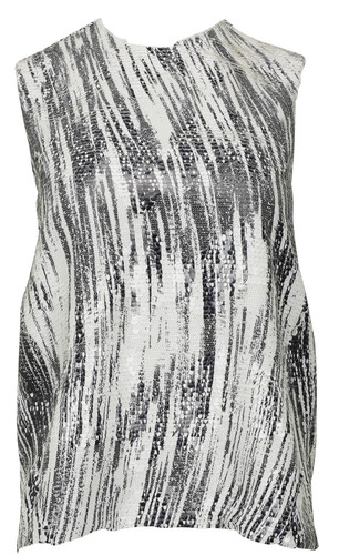Kenzo sequin tank black - tank,
