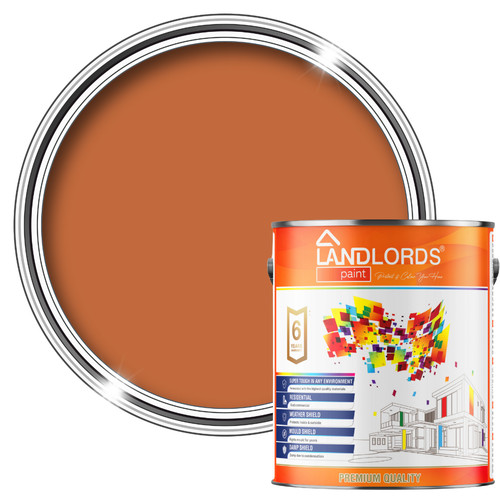 Roof paint terracotta - roof,