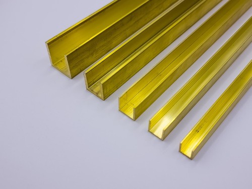Cw624n brass profile - cw624n, u-profile