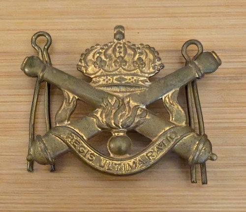 Vintage belgian army artillery - belgian,
