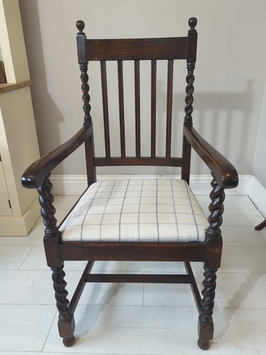Arts craft armchair barley - &,