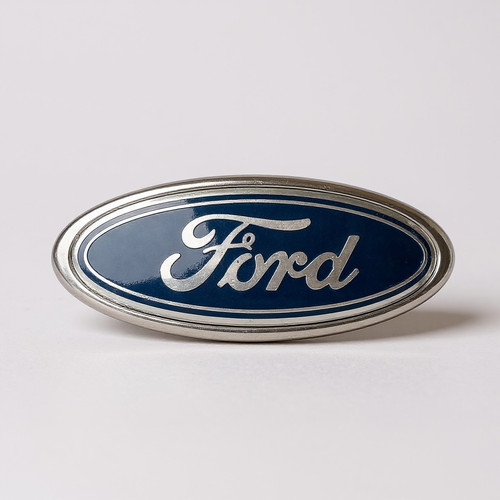 Ford oval badge - oval, blue
