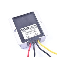 Car Voltage Stabilizer 4A, Waterproof DC Voltage Regulator Surge Protector Power