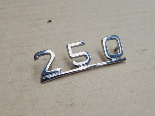 Daimler 250 boot badge - daimler, fits