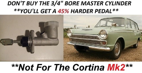 Ford cortina mk1 clutch - clutch, master