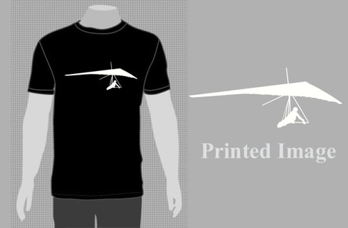 Black printed hang - black, gliding