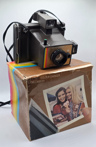 Polaroid land camera - land, colour