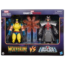 Marvel Legends Gamerverse Wolverine vs Marvel's Silver Samurai 2 Pack